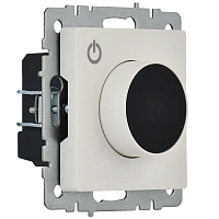 Термостат электронный с индикацией IEK Brite ТС10-1-БрБ белый картинка